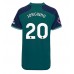 Arsenal Jorginho Frello #20 Replika Tredje matchkläder Dam 2023-24 Korta ärmar